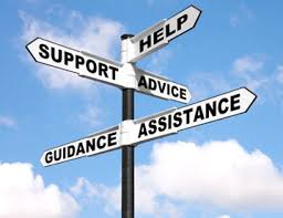 Support, help, guidance available